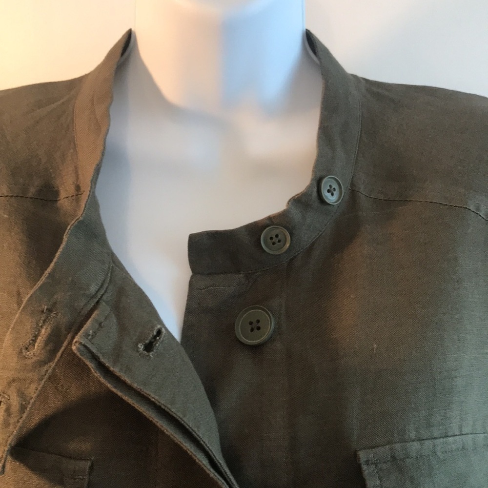 Women’s Linen Lightweight Jacket - Picture 9 of 14